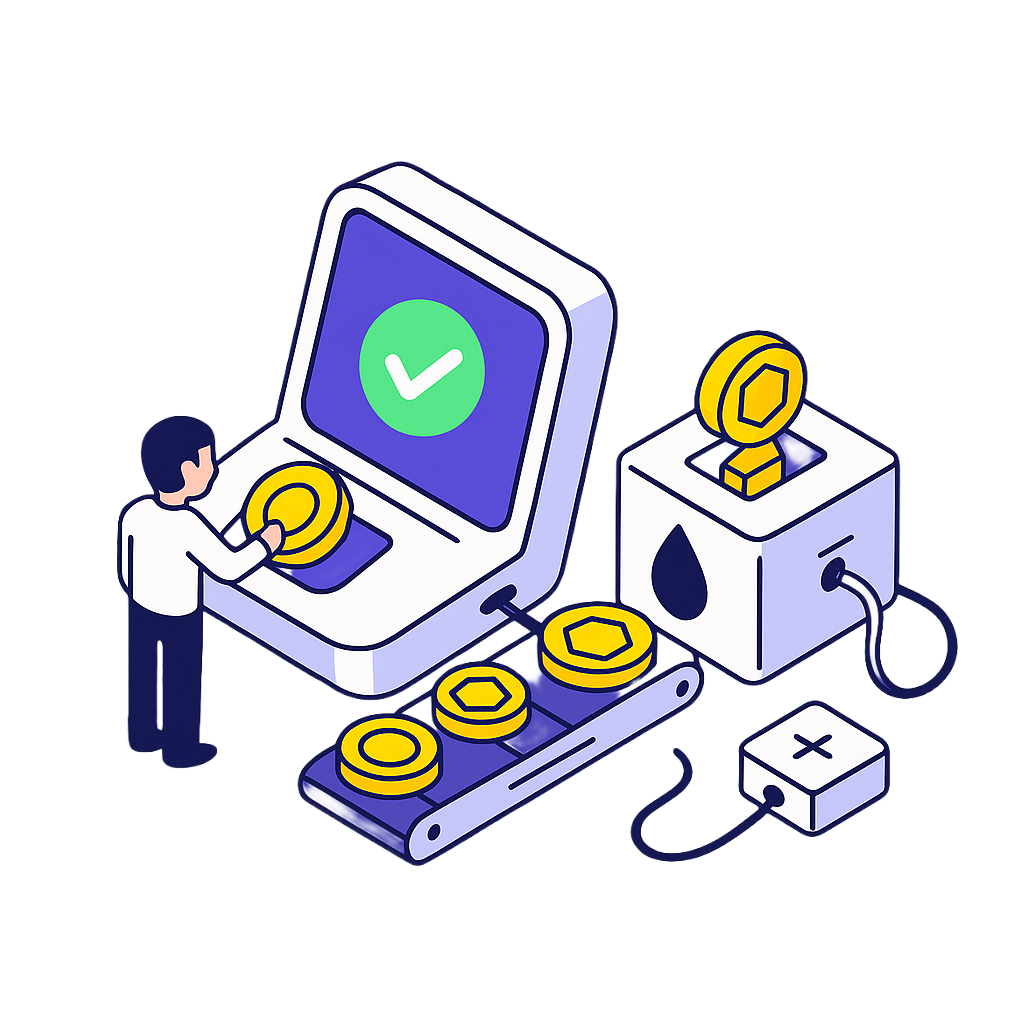 Pay Without Native Coins